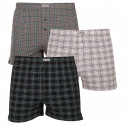 3PACKBoxershorts för herrar Andrie flerfärgad (PS 5658)