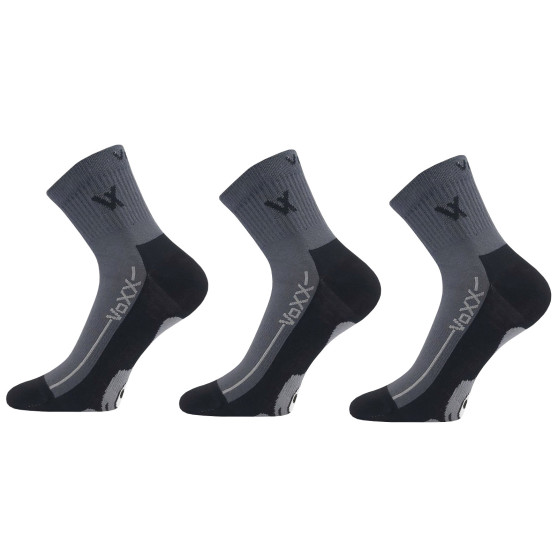 3PACK strumpor VoXX mörkgrå (Barefootan-darkgrey)