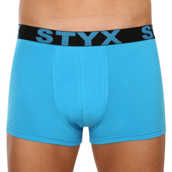 Boxershorts för män Styx sport elastisk oversized ljusblå (R1169)