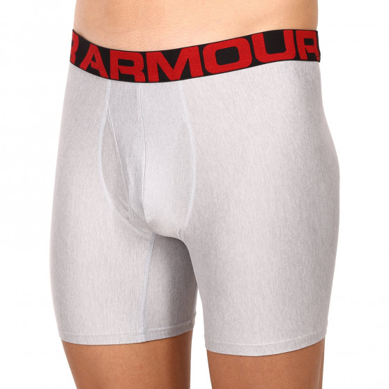 2PACK Boxershorts för herrar Under Armour grå (1363619 011)