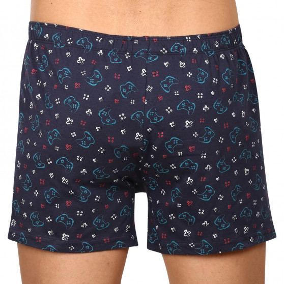 Boxershorts för herrar Gino mörkblå (75180)