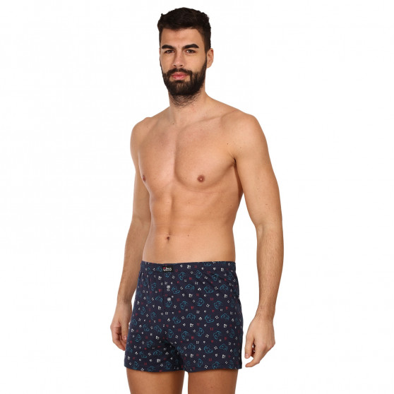 Boxershorts för herrar Gino mörkblå (75180)