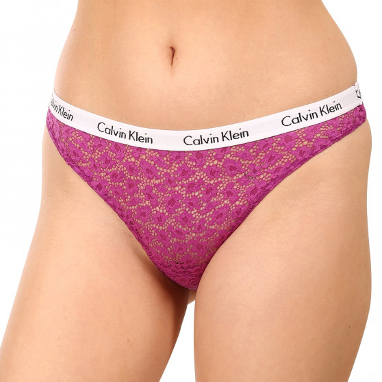 3PACK Brasilianska trosor för kvinnor Calvin Klein multicoloured (QD3925E-6VY)