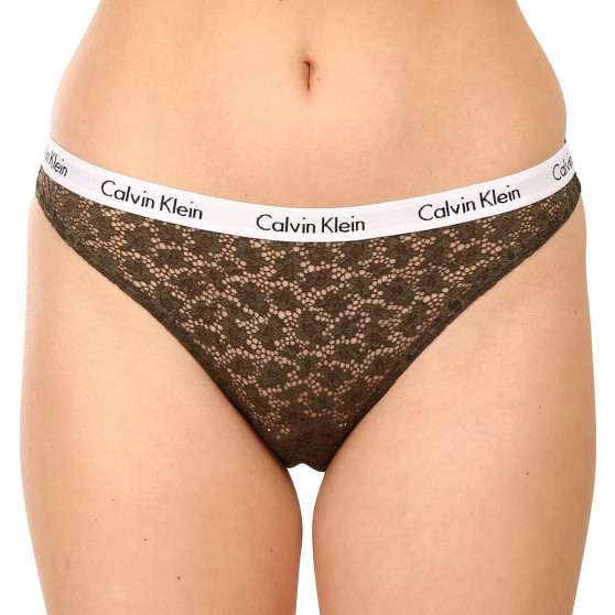 3PACK Brasilianska trosor för kvinnor Calvin Klein multicoloured (QD3925E-6VY)