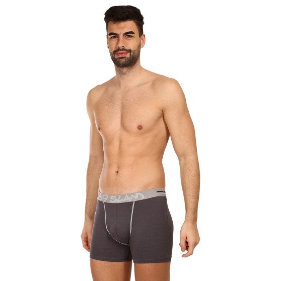 Boxershorts för män 69SLAM fit bamboo plain (MBVPLN-DG)