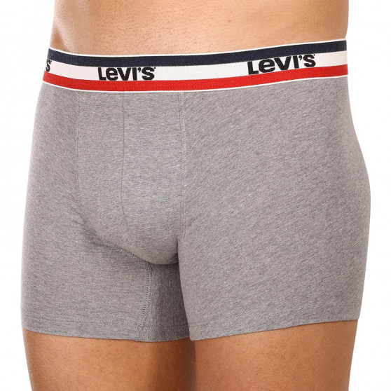 2PACK Boxershorts för herrar Levis multicolour (905005001 004)