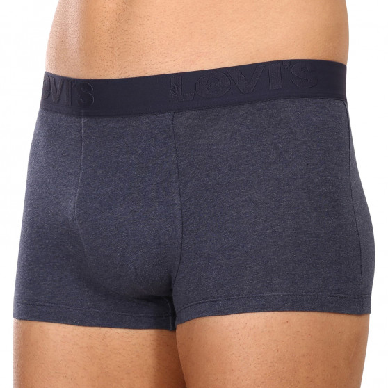 3PACK Boxershorts för herrar Levis blå (905042001 008)