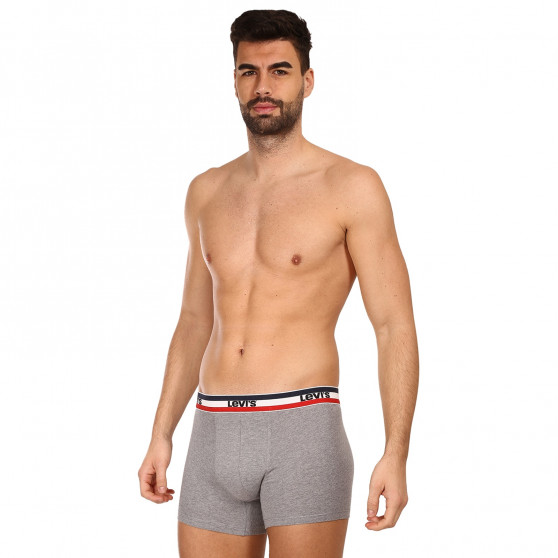 2PACK Boxershorts för herrar Levis multicolour (905005001 198)