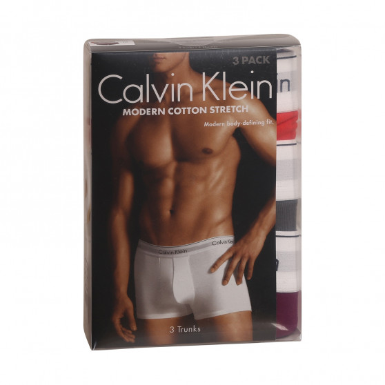 3PACK Boxershorts för herrar Calvin Klein multicolour (NB2380A-6ME)