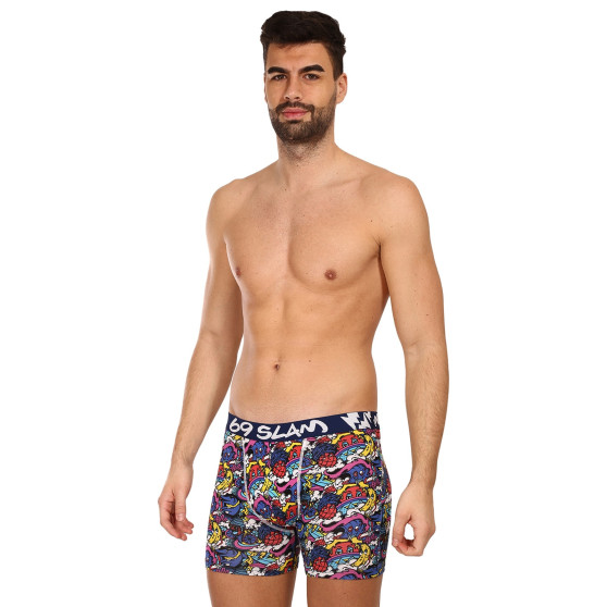 Boxershorts för män 69SLAM passform bambu fruktkaka (MPBFRC-BB)