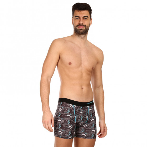 Boxershorts för män 69SLAM fit moon dragon blue (MBYMNB-PO)