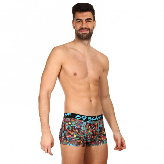 Boxershorts för män 69SLAM hip hawaiian tiki (MSYHWT-PO)