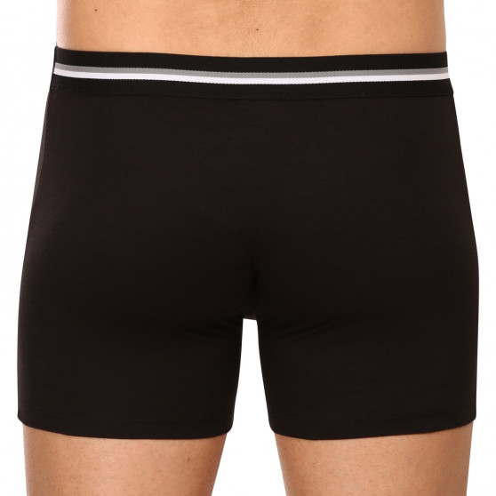 Boxershorts för män 69SLAM fit bamboo plain (MBVPLN-BK)