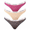 3PACK damtrosor Calvin Klein oversized multicolour (QD3975E-6Q2)