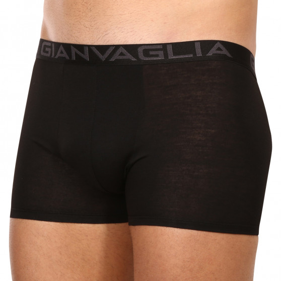 10PACK Boxershorts för herrar Gianvaglia svart (023)