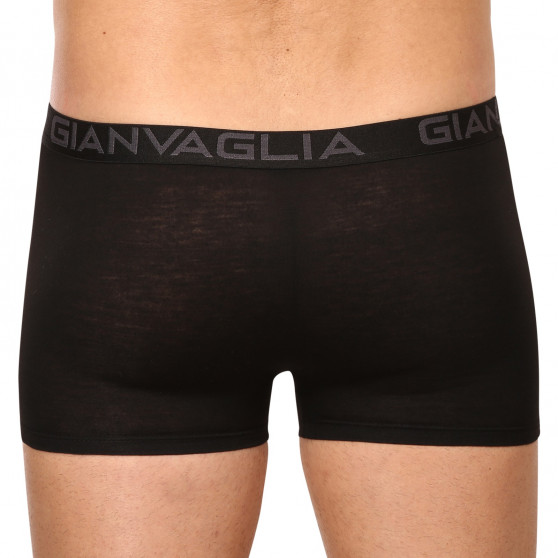 10PACK Boxershorts för herrar Gianvaglia svart (023)