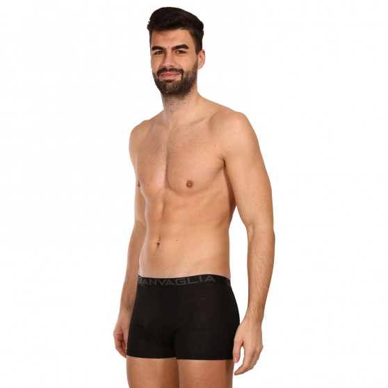 10PACK Boxershorts för herrar Gianvaglia svart (023)