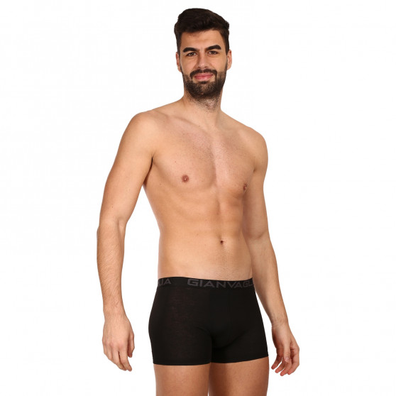 10PACK Boxershorts för herrar Gianvaglia svart (023)