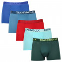 5PACK Boxershorts för herrar Gianvaglia multicolour (GVG-5006)