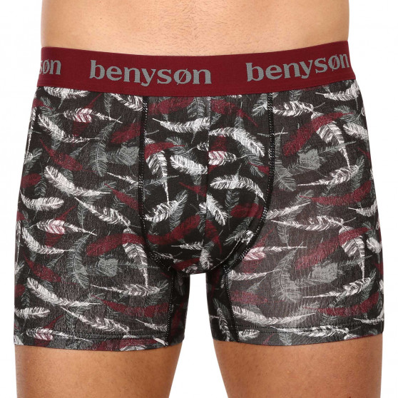 3PACK Boxershorts för herrar Benysøn bambu multicolour (BENY-7010)