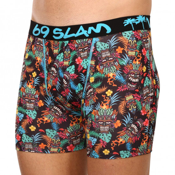 Boxershorts för män 69SLAM fit hawaiian tiki (MBYHWT-PO)