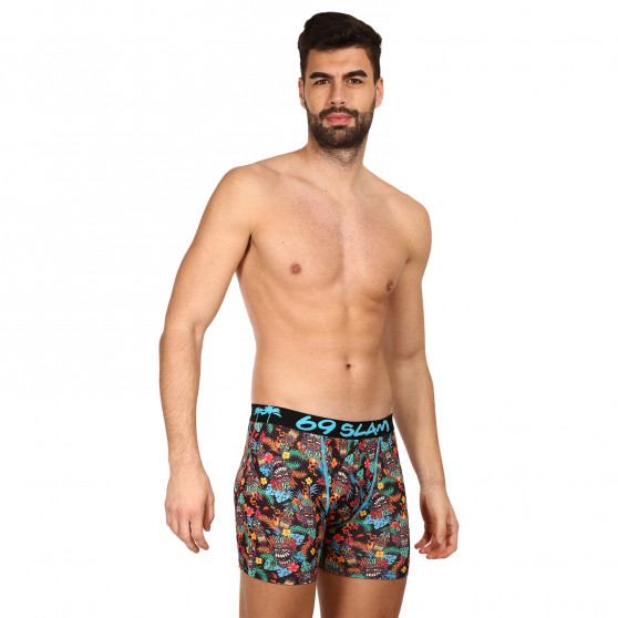 Boxershorts för män 69SLAM fit hawaiian tiki (MBYHWT-PO)