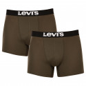 2PACK Boxershorts för herrar Levis grön (905001001 011)