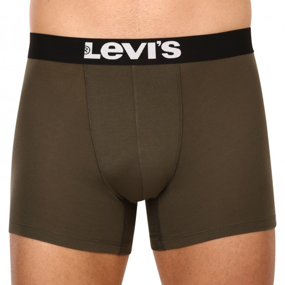 2PACK Boxershorts för herrar Levis grön (905001001 011)