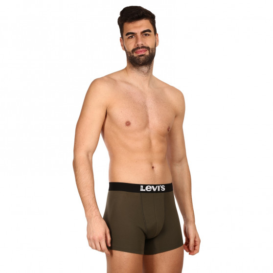 2PACK Boxershorts för herrar Levis grön (905001001 011)