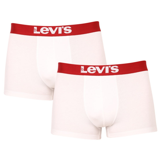 2PACK Boxershorts för herrar Levis vit (905002001 317)