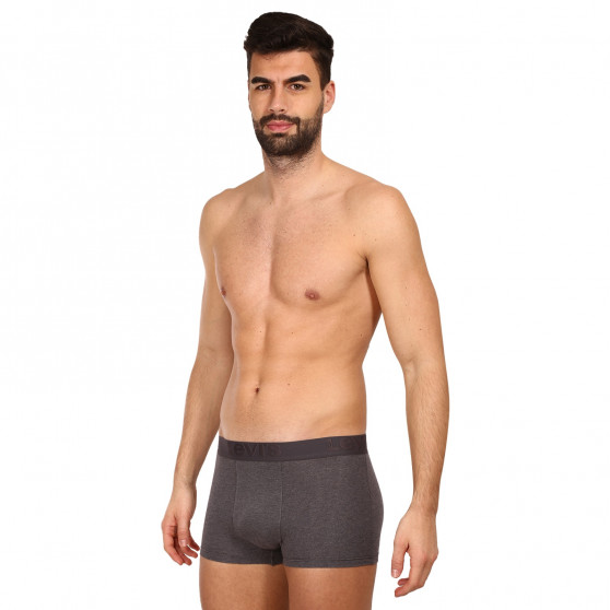 3PACK Boxershorts för herrar Levis grå (905042001 007)