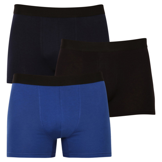 3PACK Boxershorts för herrar Nedeto multicolour (3NDTB1001)