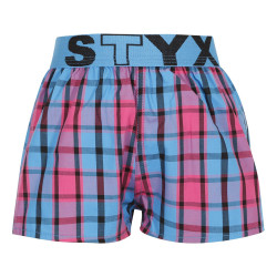 Barnshorts Styx sport elastisk flerfärgad (BJ934)