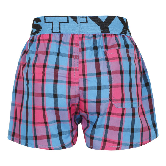 Barnshorts Styx sport elastisk flerfärgad (BJ934)