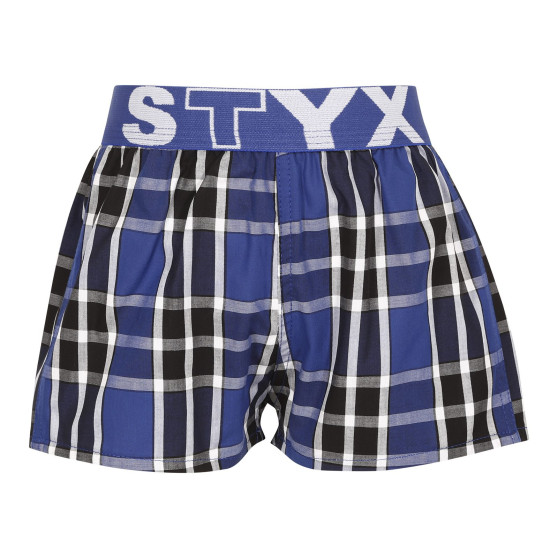 Barnshorts Styx sport elastisk flerfärgad (BJ940)