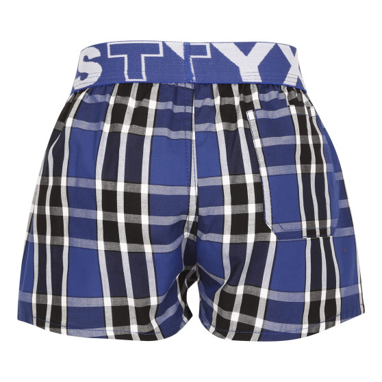 Barnshorts Styx sport elastisk flerfärgad (BJ940)