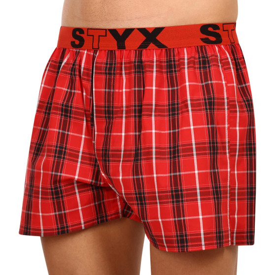 Boxershorts för herrar Styx sport elastisk flerfärgad (B931)