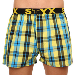 Boxershorts för herrar Styx sport elastisk flerfärgad (B933)