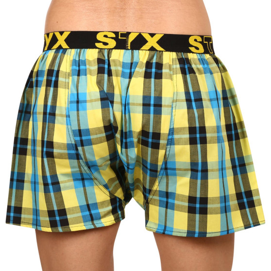 Boxershorts för herrar Styx sport elastisk flerfärgad (B933)