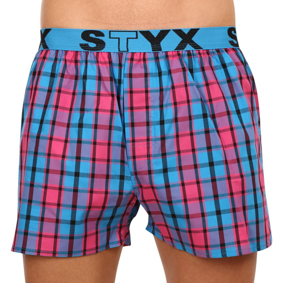 Boxershorts för herrar Styx sport elastisk flerfärgad (B934)