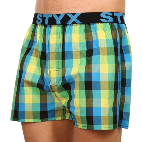 Boxershorts för herrar Styx sport elastisk flerfärgad (B936)