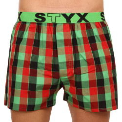 Boxershorts för herrar Styx sport elastisk flerfärgad (B938)