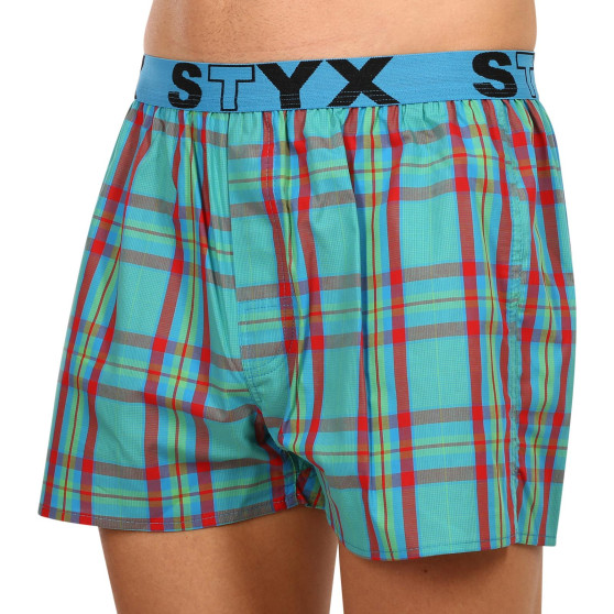 Boxershorts för herrar Styx sport elastisk flerfärgad (B939)