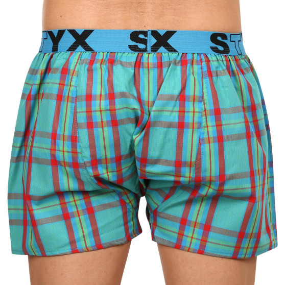 Boxershorts för herrar Styx sport elastisk flerfärgad (B939)