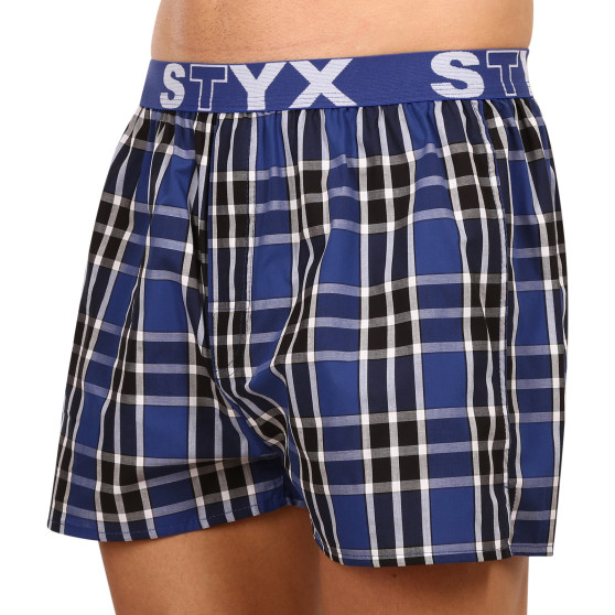 Boxershorts för herrar Styx sport elastisk flerfärgad (B940)