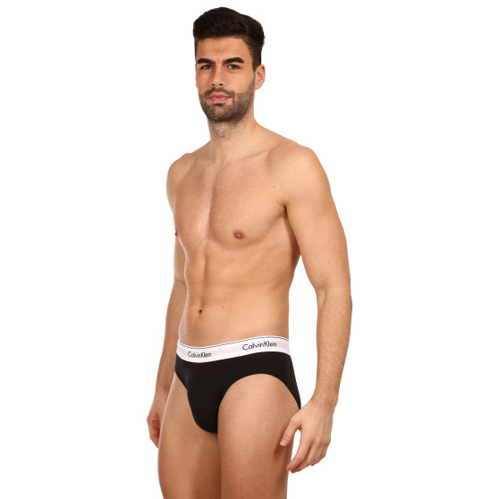 3PACK herrkalsonger Calvin Klein svart (NB2379A-001)