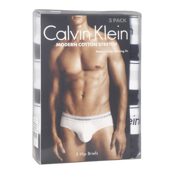 3PACK herrkalsonger Calvin Klein svart (NB2379A-001)