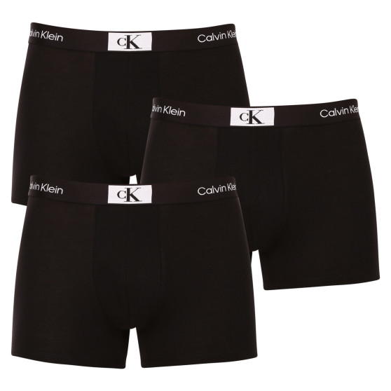 3PACK Boxershorts för herrar Calvin Klein svart (NB3528A-UB1)