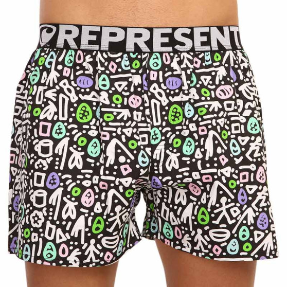 3PACK shorts för män Represent exklusiv Mike (R2M-BOX-07101249)