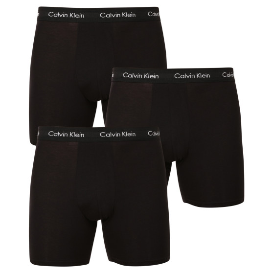 3PACK Boxershorts för herrar Calvin Klein svart (NB1770A-XWB)